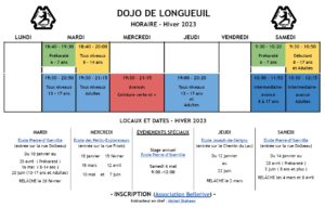 Grille horaire Longueuil